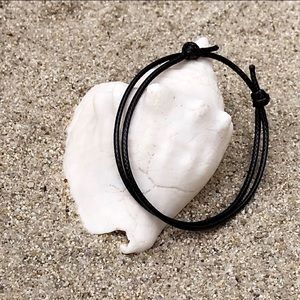 “Cinch” Rope Bracelet | Black